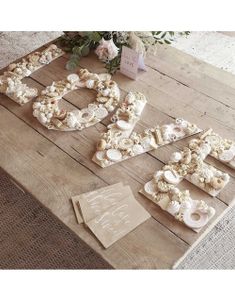 LOVE Serveringsfat - Botanisk Bryllup