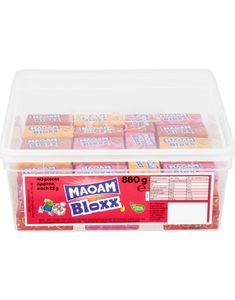 40 stk Haribo Maoam Bloxx Karamell