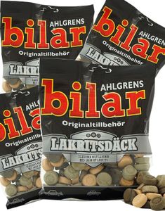 42 stk Ahlgrens Biler Lakrisdekk Skumgodteri - Hel Eske