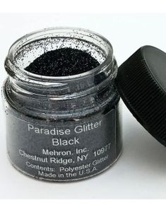 Black Paradise Makeup AQ GlitterDust - Mehron Glitter For Ansikt, Hår og Kropp