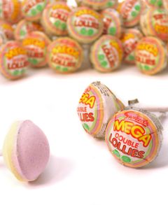 1 stk Swizzels MEGA Double Lollies / Kjærlighet på Pinne 32 gram