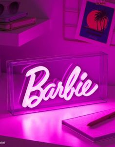 Lisensiert Barbie Neon Lys 30 cm