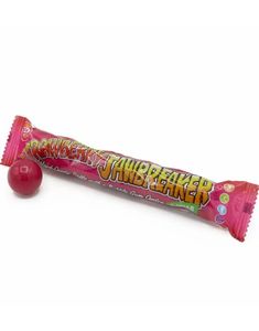 6-pk Zed Jawbreaker med Jordbær Smak og Kjerne av Tyggegummi