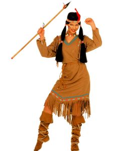 Indianer Kvinne - Kostyme