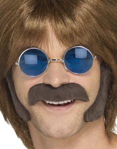 70-Talls Brun Løsbart og Skinnskjegg