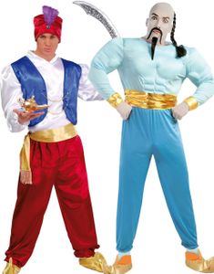 Parkostyme - Arabisk Prins og Ånden i Lampen Kostymer