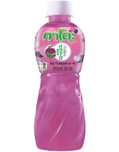 DATOVARE - Grape Juice With Nata De Coco - Juice med Druesmak og Kokosbiter 320 ml (Thailand) (25.03.2026)