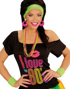 3 stk Neon Grønne Svettebånd