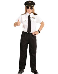 Pilotkostyme til Barn med Hatt