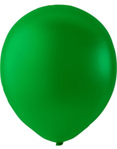 100 stk 23 cm MEGAPACK - Grønne Ballonger