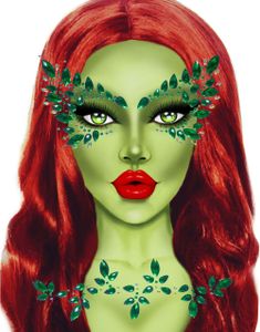 Grønn Poison - Ansiktsstener / Smykker