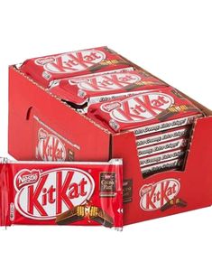24 STK KitKat 4 fingers Sjokolade av 41,5 g - Hel eske