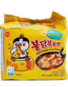 5 Pack Samyang Buldak Hot Chicken Ramen Cheese 140 g