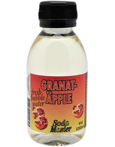 Soda Master Granateple - Høykonsentrert Smakstilsetning for Vann med Kullsyre 150 cl