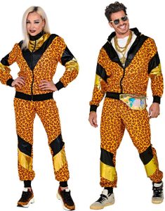 80-talls Grilldress med Leopardmønster til Voksen