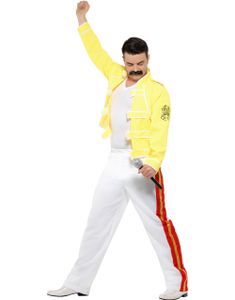 Lisensiert Freddie Mercury Herrekostyme