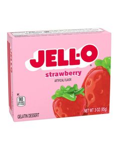 Jell-O Strawberry Gelatin Dessert - 85 g (USA Import)
