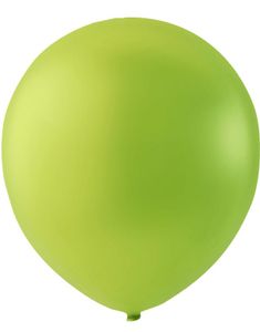 100 stk 30 cm MEGAPACK - Limegrønne Ballonger