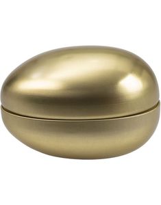 Gullfarget Metall Påskeegg - 15 cm