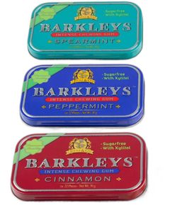 Taste Them All - Barkleys Sukkerfri Tyggegummi - Tre Smaker - Pakketilbud