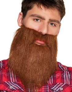 Brunt Hipster / Cowboyskjegg