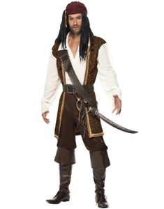 Stilig Piratkostyme til Herre