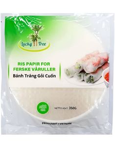 Lucky Tree Runde Rispapir til Vårruller 22 cm 350 gram (Vietnam)