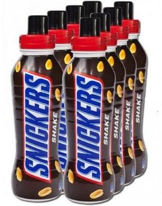 8 stk Snickers Sjokoladedrikk 350 ml - Hel Eske