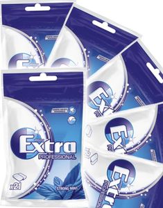 30 stk Selvlukkende Poser med Extra Professional Strong Mint - Hel Eske 870 gram