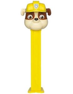 Rubble PAW Patrol Pez-Holder med 2 Pez-Pakker