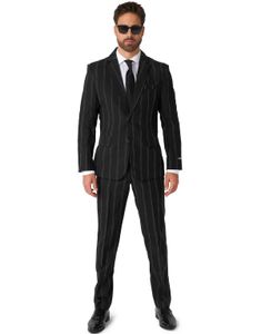 Stripete Svart Dress til Herre - Gløder i Mørket - Suitmeister