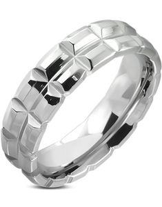 Tøff Sølvfarget Naglering i Kirurgisk Stål