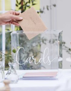 Brevboks i Akryl 25x25 cm