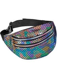 Holografisk Rumpetaske med Fiskeskjellmønster