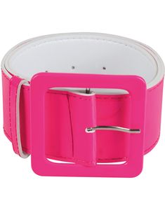 Rosa Lakkimitert Belte 115 cm