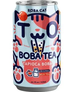 Boba Cat Original Milk Tea - Popping Bubble/Boba Tea 315 ml (Taiwan)