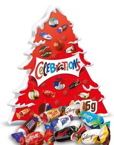 DATOVARE - Celebrations Adventskalender med Kjente Sjokolademerker 215g (22.02.2026)