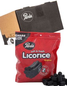 18 stk Panda Original Lakris - Hel Eske