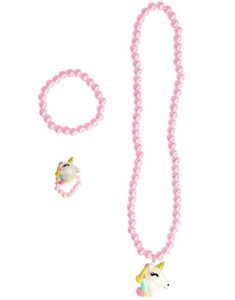 Smykkesett til Barn 3 Deler - Enhjørning