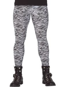 80-Talls Sebra Mønstret Kostyme Bukse 