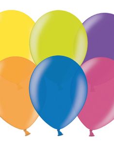 100 stk 23 cm MEGAPACK - Ballonger i Assorterte Metalliske & Perle Farger