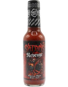 Satan's Revenge Naga/Ghostpepper Chillisauce - Supersterk Naga Chilisaus 148 ml