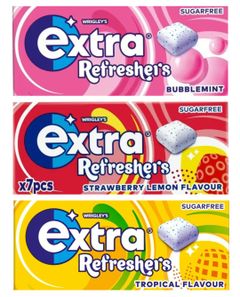 Taste Them All - Extra Refreshers - Tre Smaker - Pakketilbud