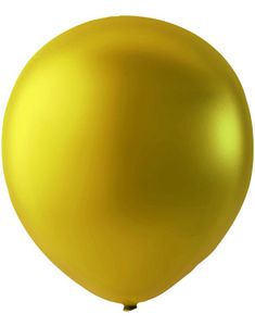 100 stk 30 cm MEGAPACK - Gullfarget Metallic Ballonger