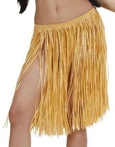 Hawaii Hula Hula Bast Skjørt - 55 cm