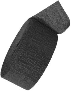 25 meter Svart Pyntebånd/Streamer
